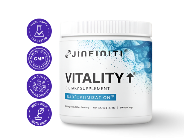 Vitality ↑® NAD+ Booster Powder 25 Safety and purity 1 8105bf5b