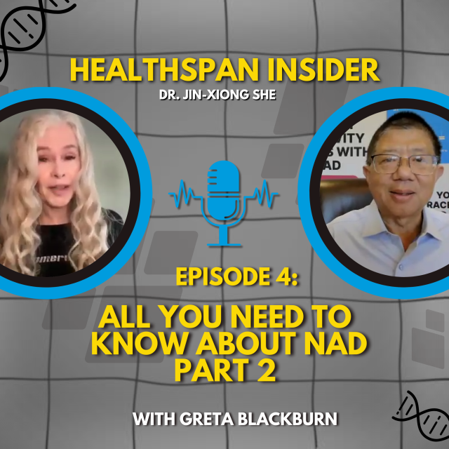 Podcast 1 Everything you need to know about NAD+ Optimization – Part 2